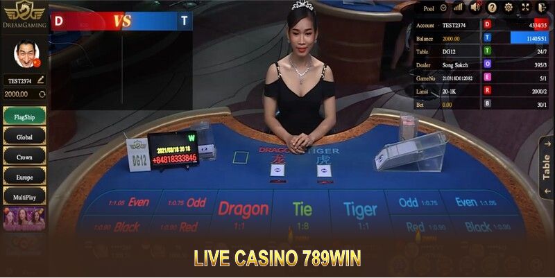 Live Casino 789WIN - Đẳng Cấp Sòng Bạc Quốc Tế cao Cấp 